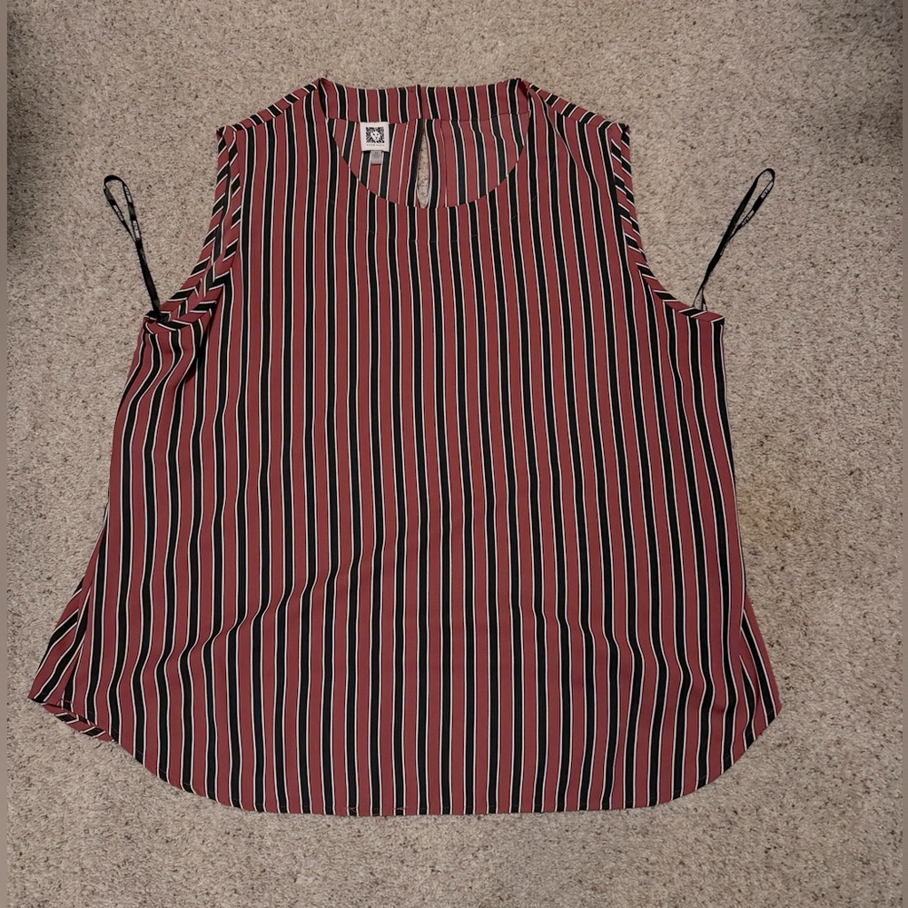 Anne Klein sleeveless blouse